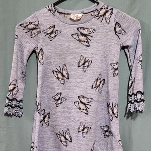 EUC - Girl's Size XS (4-5) Knit Works Sweater Dress/Top